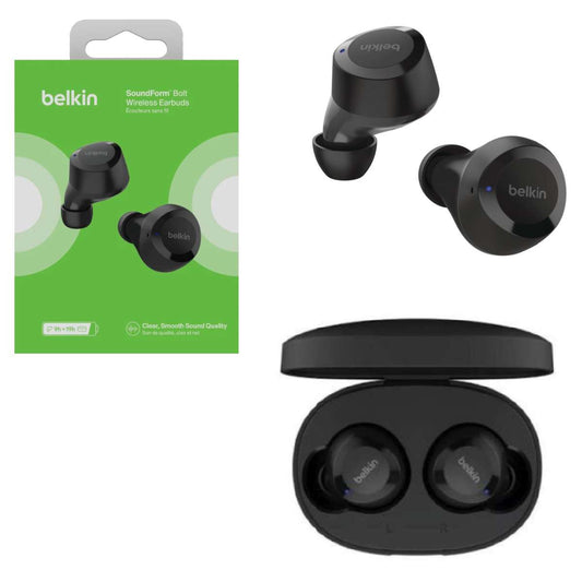 Earphone Belkin TWS SoundForm Bolt Wireless black