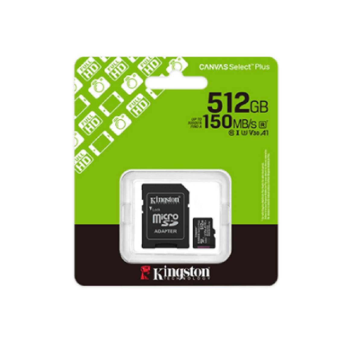 Kingston Micro SD Class 10 512GB (With Adapter)