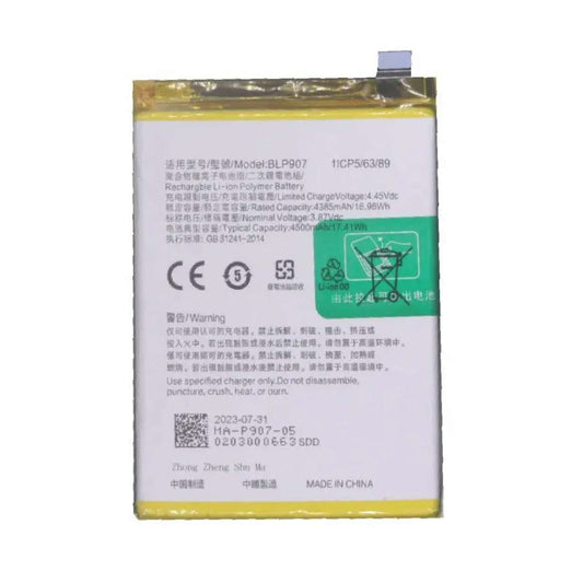 Battery Oppo Reno 7 Lite / A96 / Reno 7 Z 4500mAh OEM (BLP907)