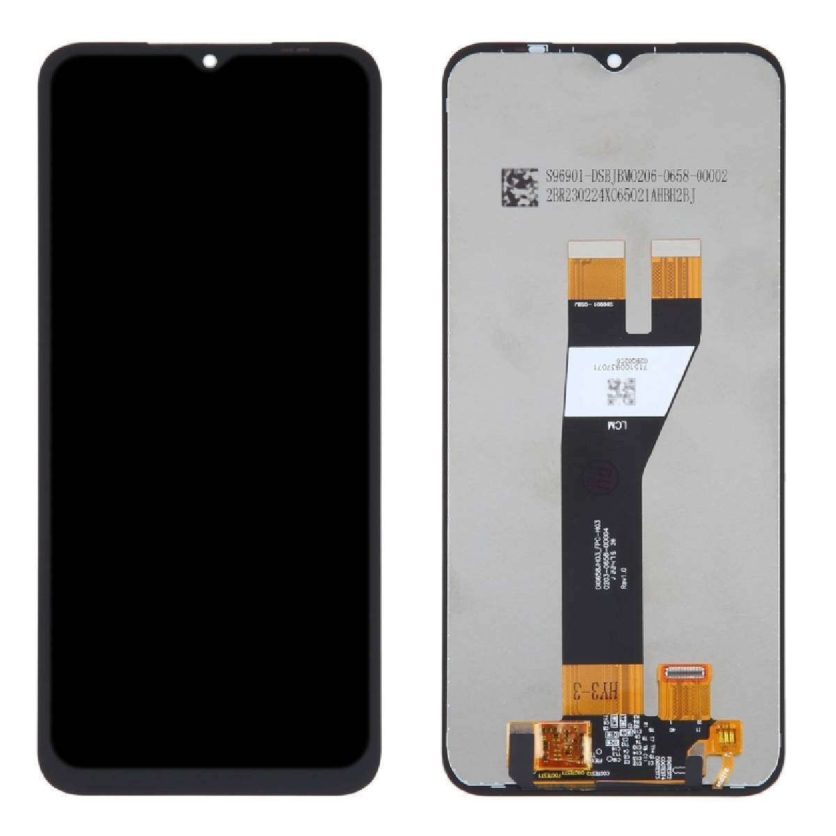 LCD Complete Samsung A14 5G A146 black (Small Connector) (Original)