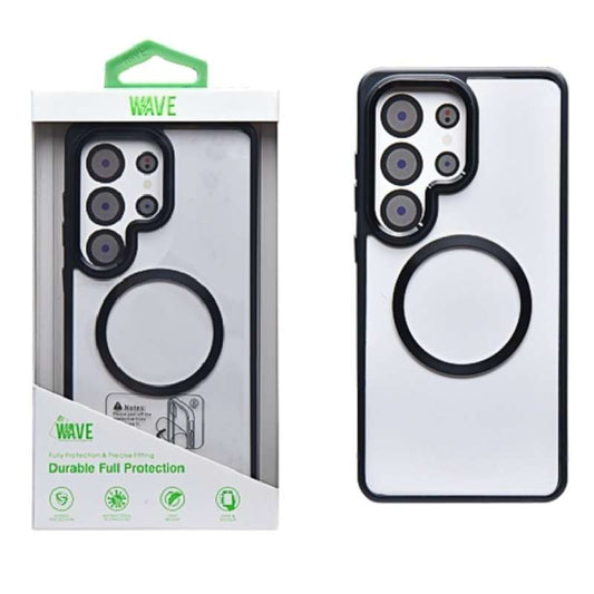 Πίσω Θήκη Samsung S23 Plus S916 Wave Magsafe Anti Shock μαύρη