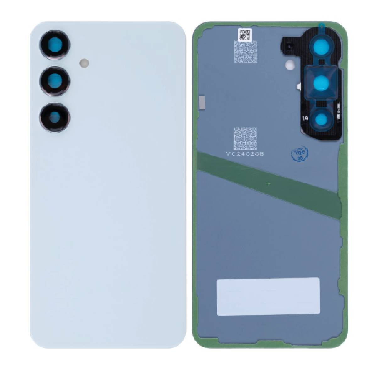 Back Battery Cover Lens Samsung S24 S921 blue OEM