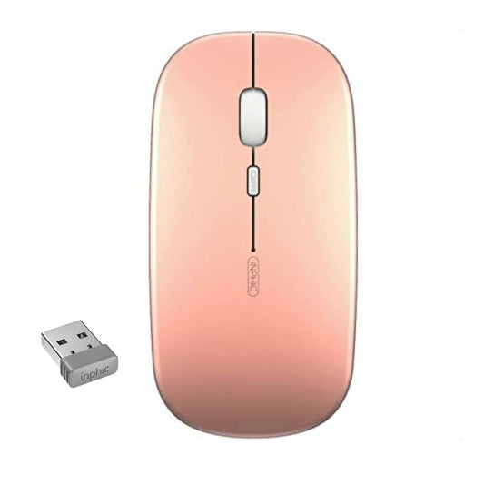 Mouse Wireless Silent Click Inphic P-M1 pink