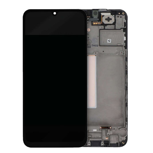 LCD Complete Frame Samsung A25 5G A256 black (Service Pack)