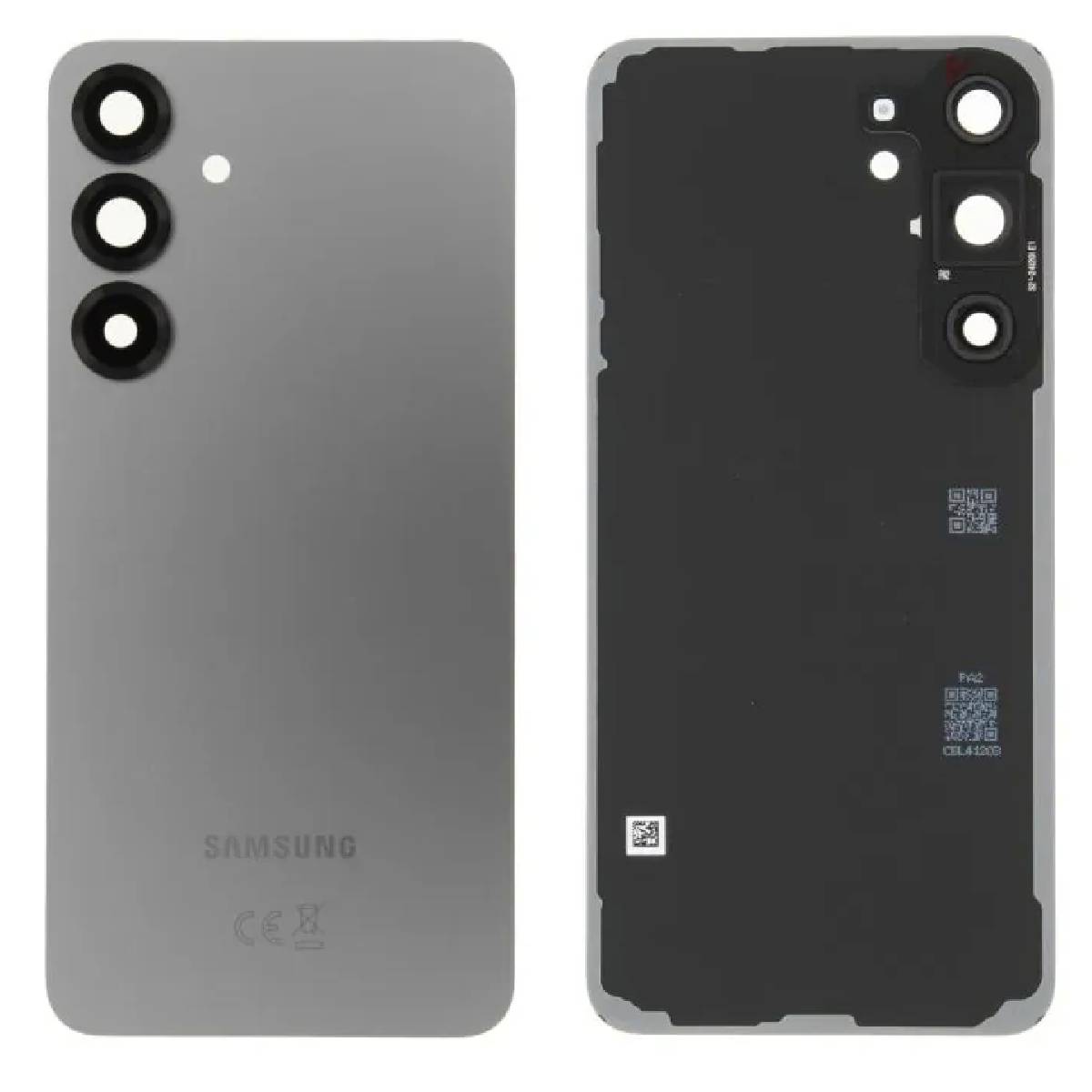 Back Battery Cover Lens Samsung S25 S931 silver OEM