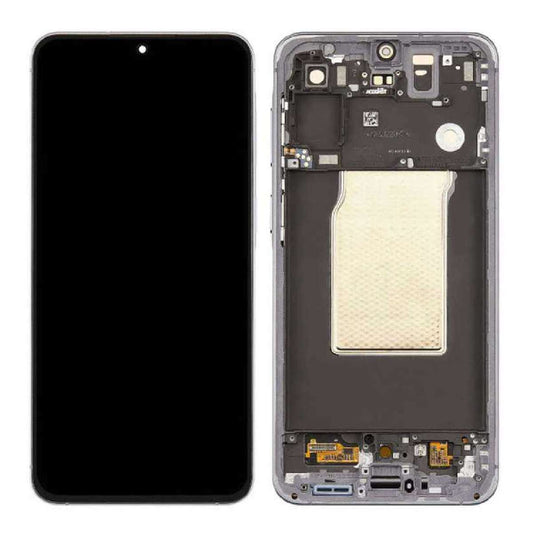 LCD Complete Frame Samsung A57 5G A576 gray (Original)