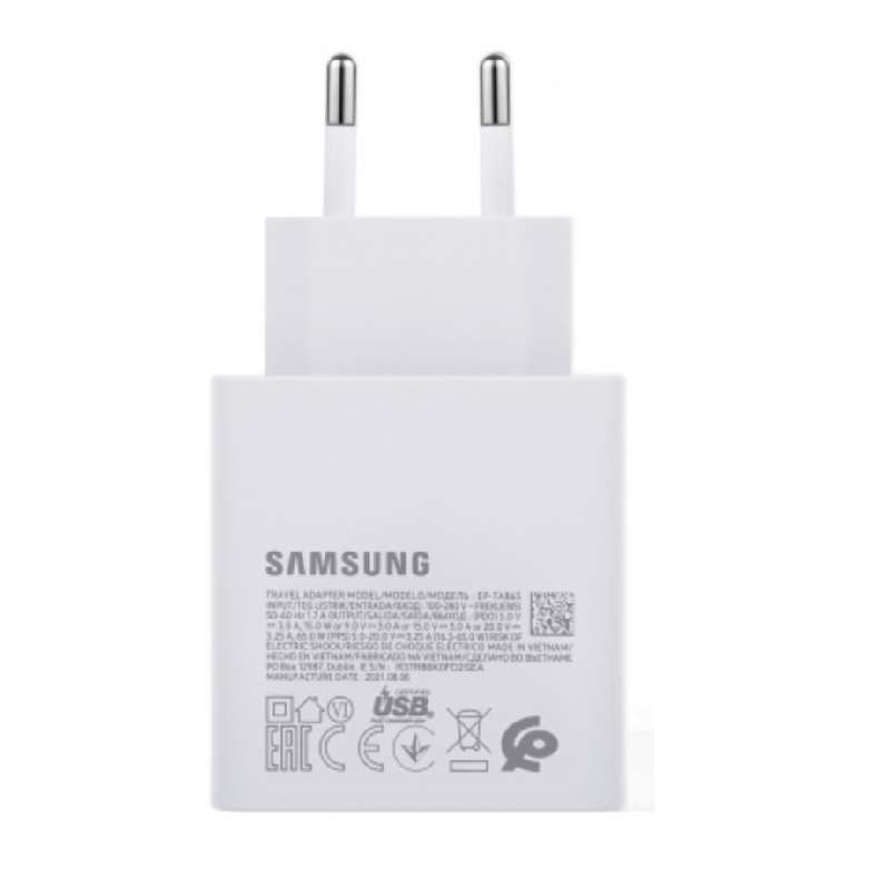 Charger USB-C Samsung EP-TA865 65W EU Pin white bulk