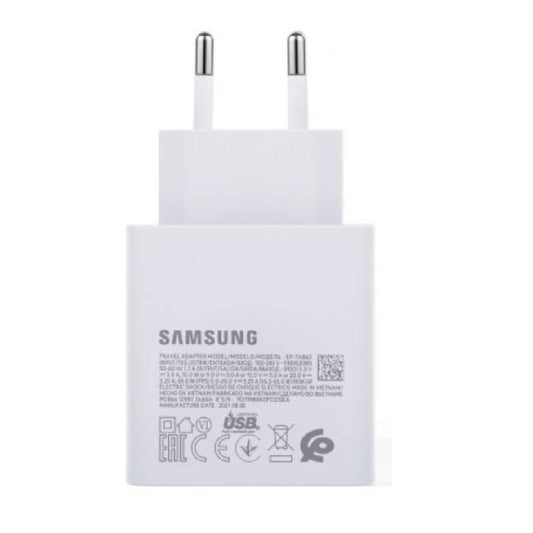 Φορτιστής USB-C Samsung EP-TA865 65W EU Pin λευκό bulk