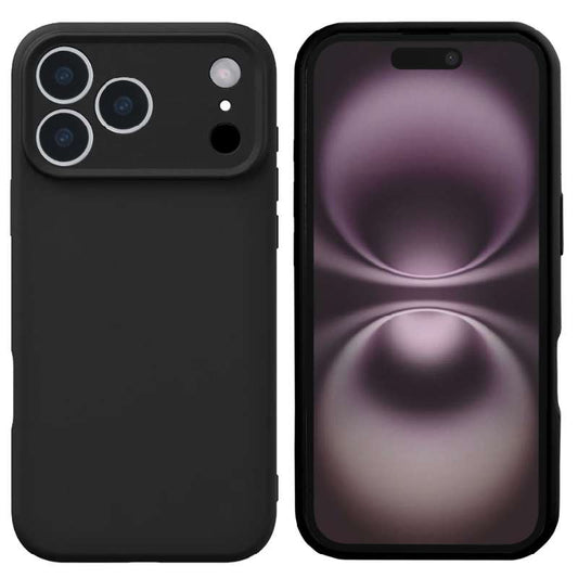 Back Case Soft TPU Rixus Apple iPhone 17 Pro Max black