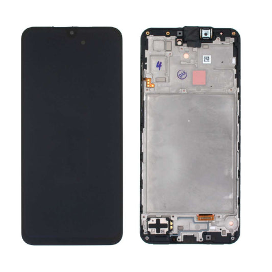 LCD Complete Frame Samsung A17 5G A176 black (Original)
