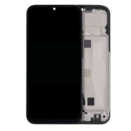 LCD Complete Frame Xiaomi Redmi 15C 4G black (Europe Version) (Original)