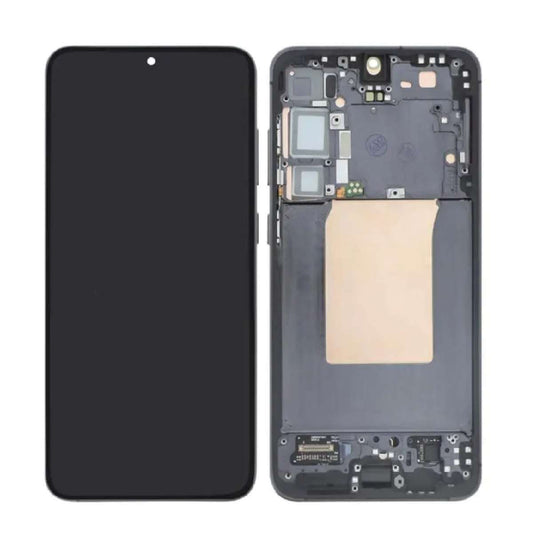 LCD Complete Frame Samsung S25 Plus S936 black (Original)