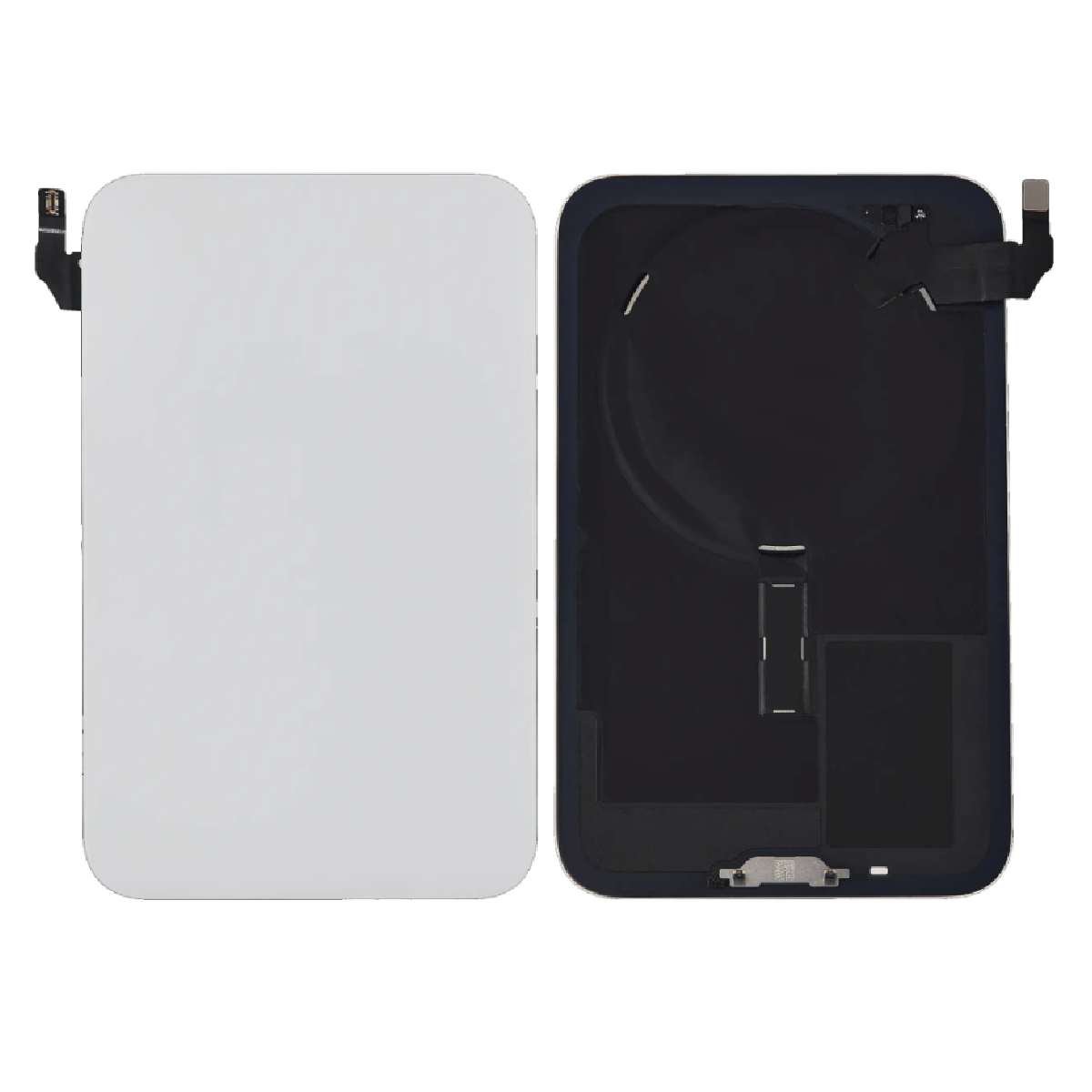 Back Battery Cover Glass Magsafe NFC Apple iPhone 17 Pro Max silver