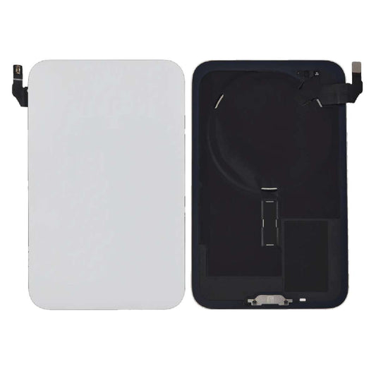 Back Battery Cover Glass Magsafe NFC Apple iPhone 17 Pro Max silver
