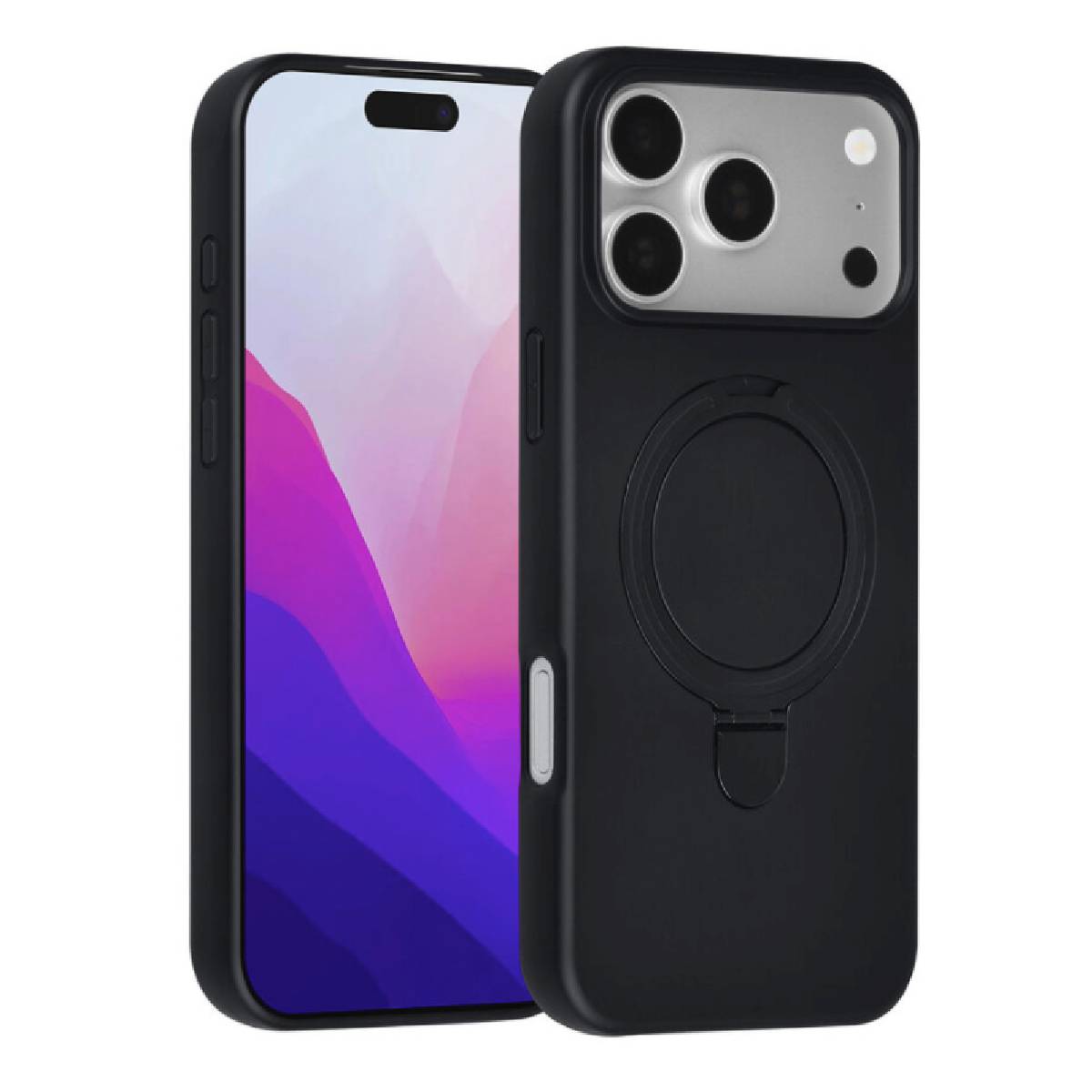 Back Case Magsafe Stand TPU Apple iPhone 18 Pro Max black