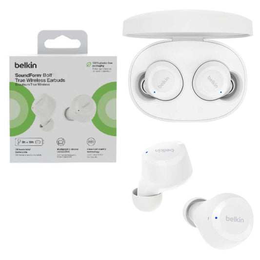 Earphone Belkin TWS SoundForm Bolt Wireless white