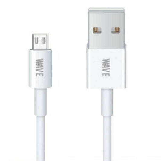 Cable USB to Micro USB Wave WA-55 1m white