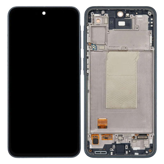 LCD Complete Frame Samsung A37 5G A376 graygreen (Original)