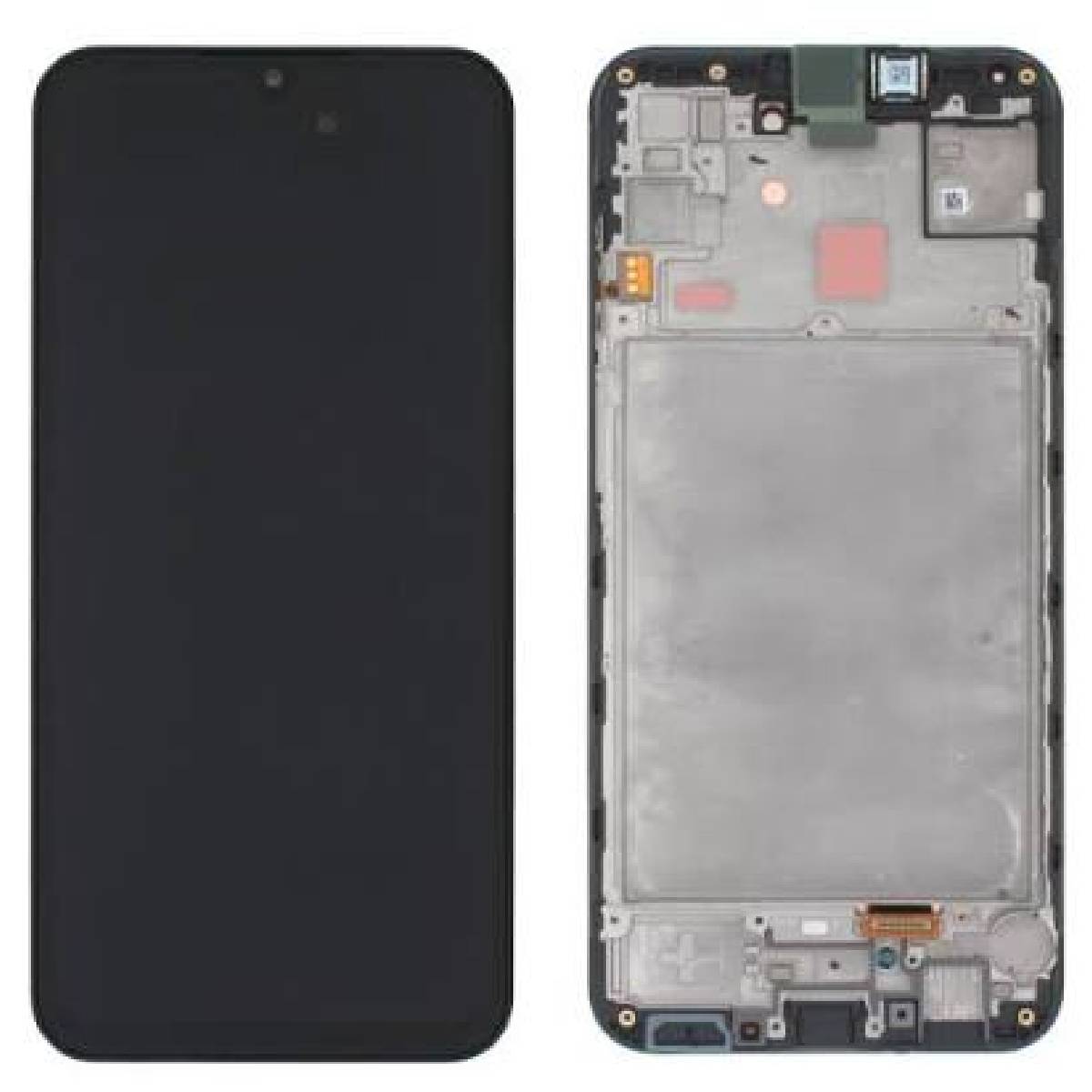 LCD Complete Frame Samsung A15 4G A155 / A15 5G A156 black OEM
