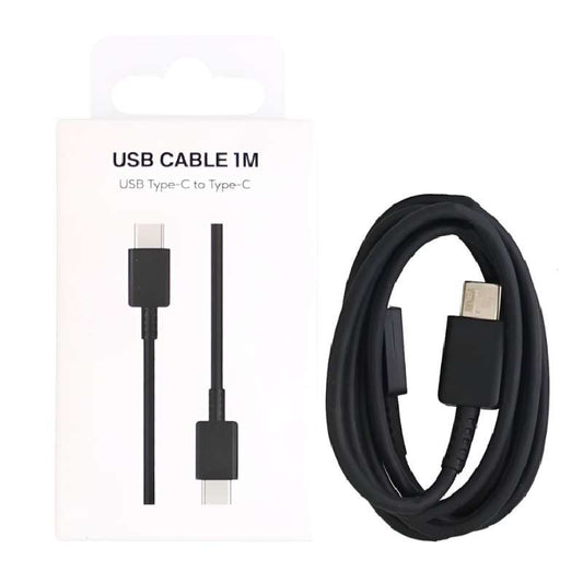 Data Cable USB-C to USB-C US5001M 1m black