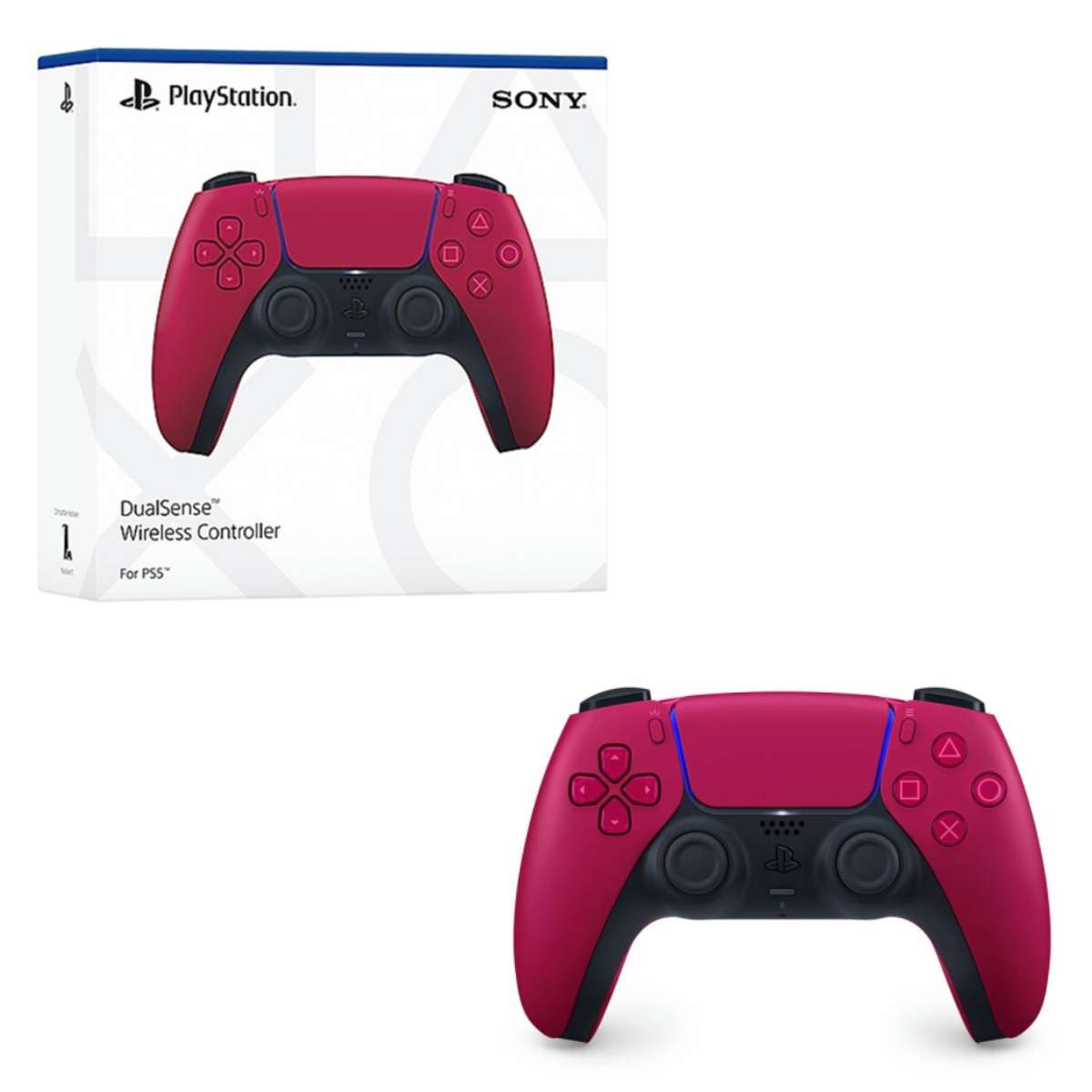 PlayStation 5 Dual Sense Wireless Controller cosmic red V3