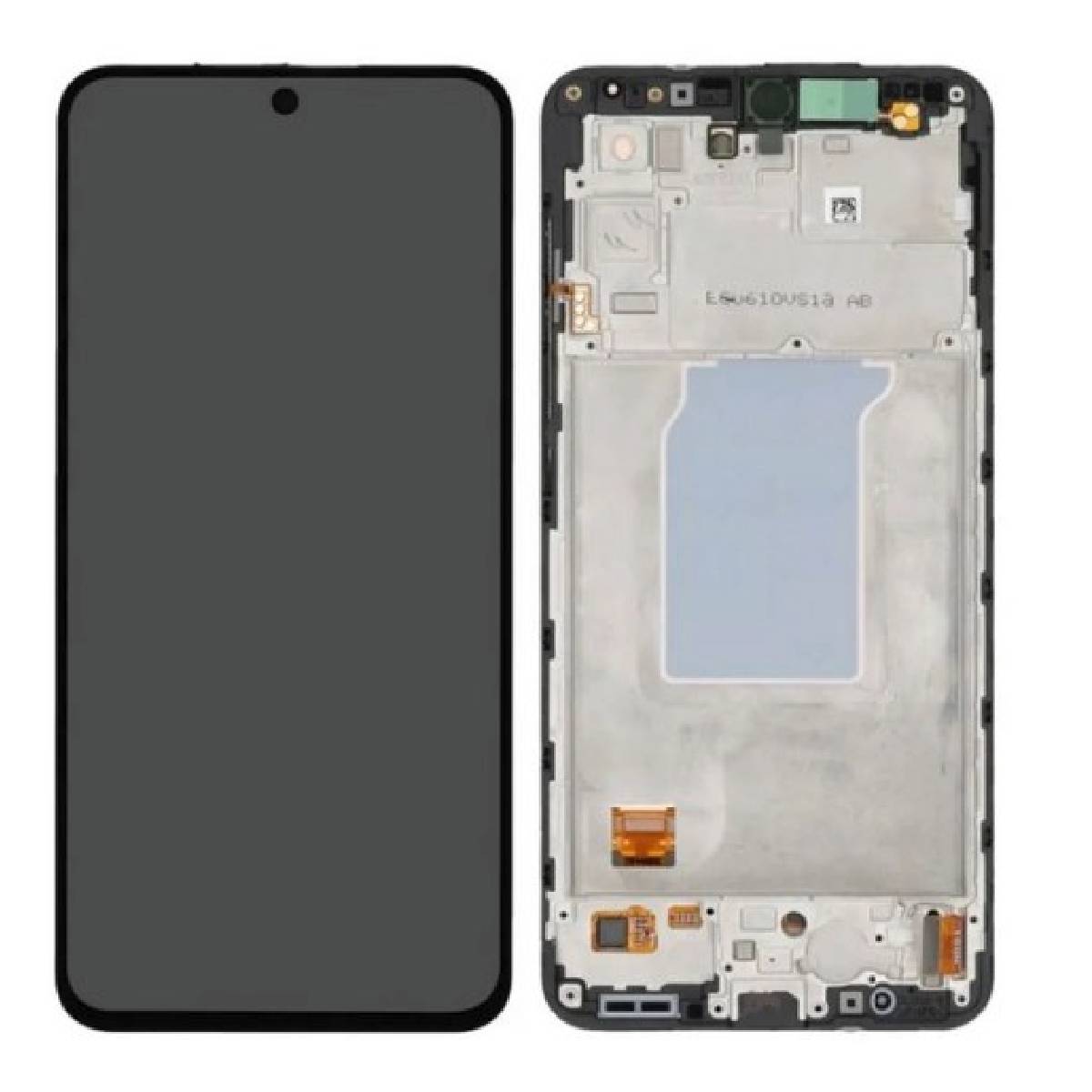 LCD Complete Frame Samsung A27 5G A276 black (Original)