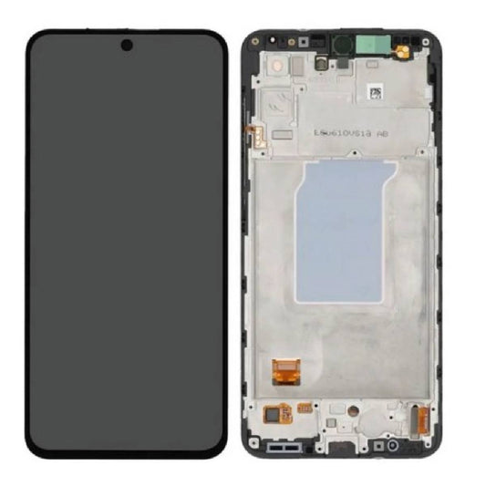 LCD Complete Frame Samsung A27 5G A276 black (Original)