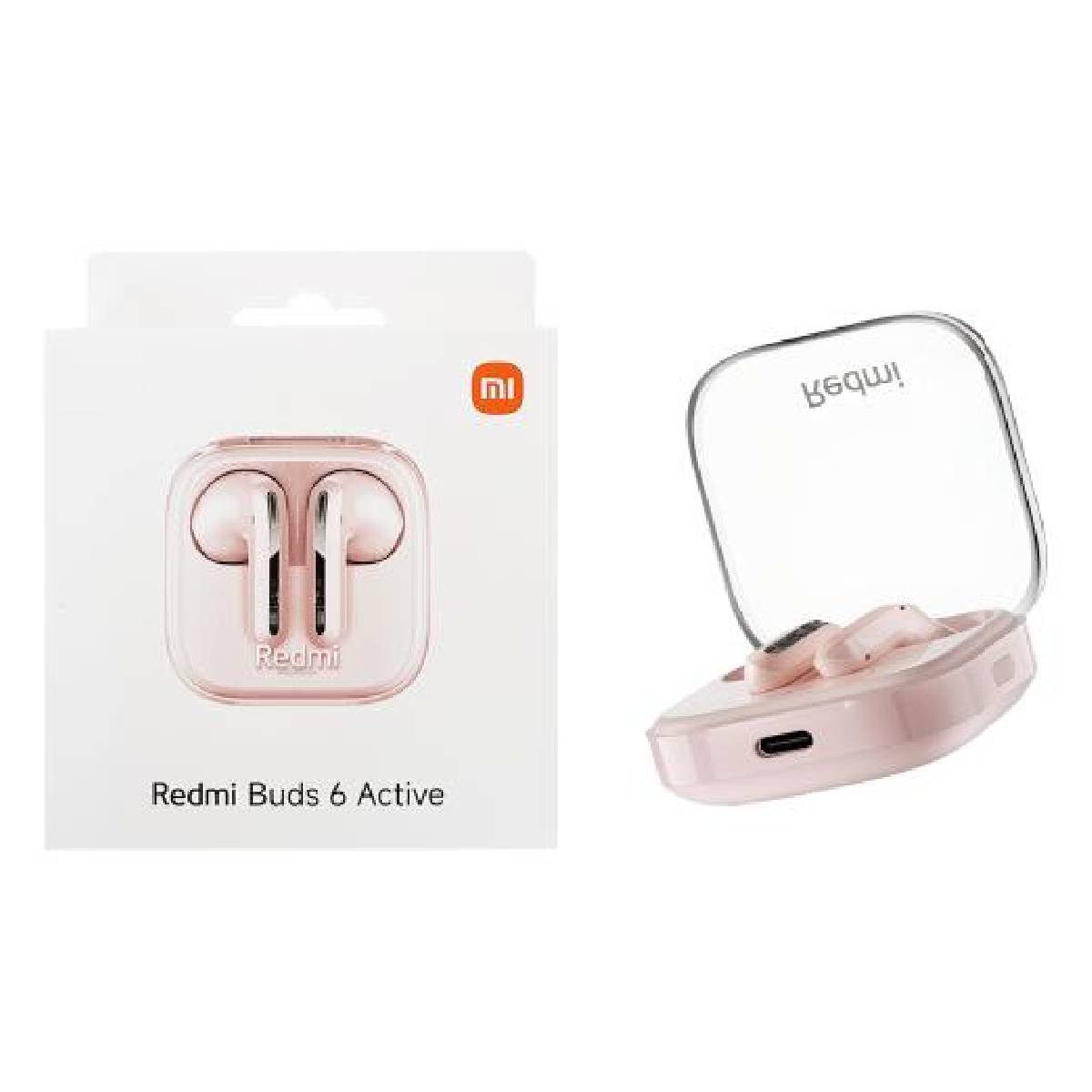 Earphone Xiaomi Redmi Buds 6 Active pink