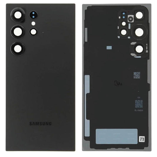 Back Battery Cover Lens Samsung S24 Ultra S928 black OEM