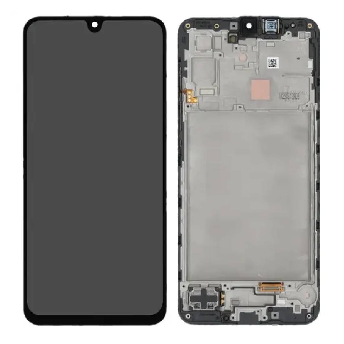 LCD Complete Frame Samsung A17 4G A175 black OEM