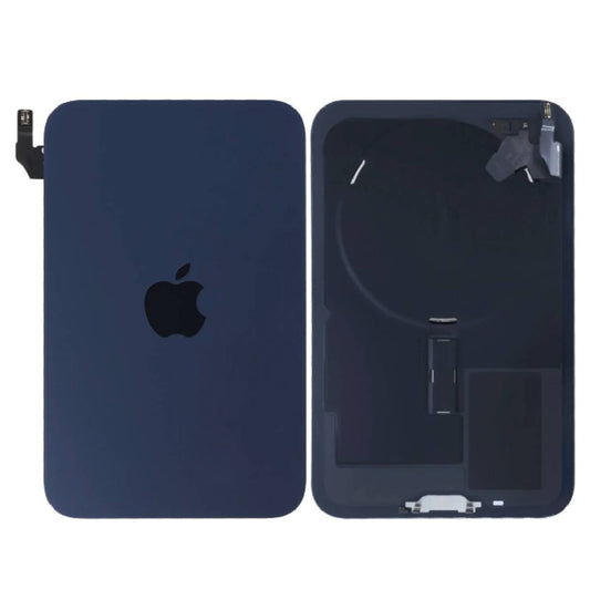 Back Battery Cover Glass Magsafe NFC Apple iPhone 17 Pro Max blue OEM