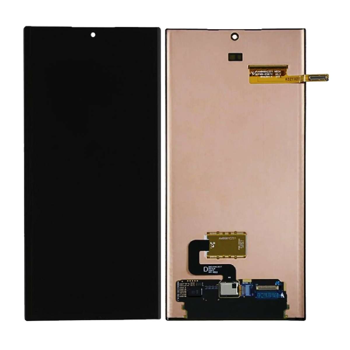 LCD Complete Samsung S23 Ultra S918 black (Original)