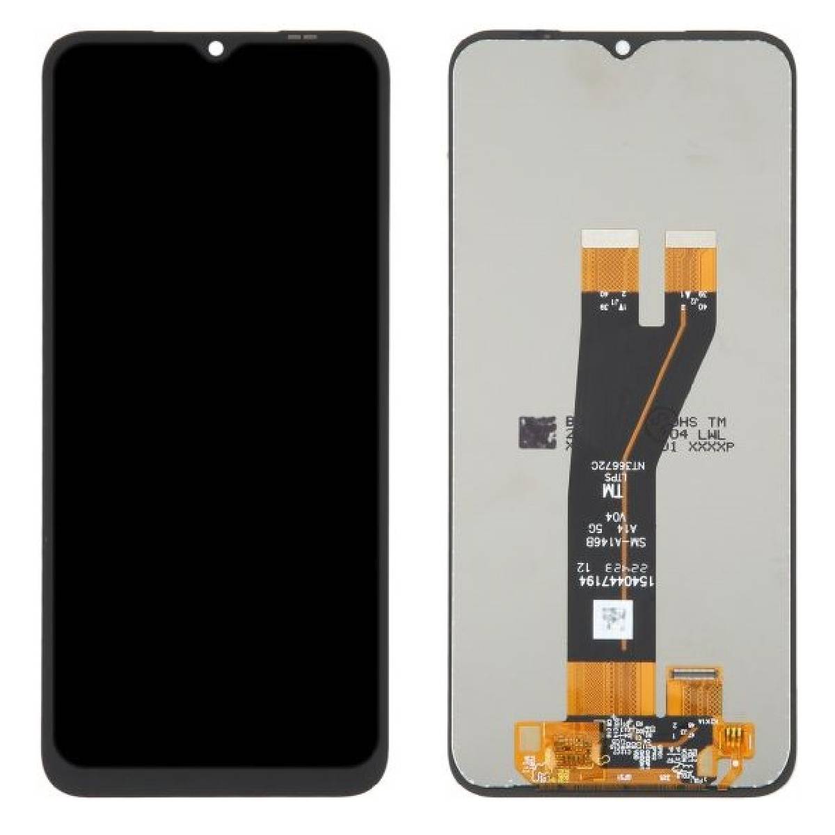 LCD Complete Samsung A14 5G A146 black (Big Connector) (Original)