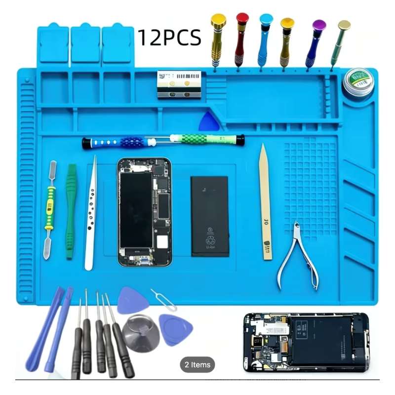Silicone Magnetic Repair Mat Heat Resistance Anti Slip & Static 30x45cm