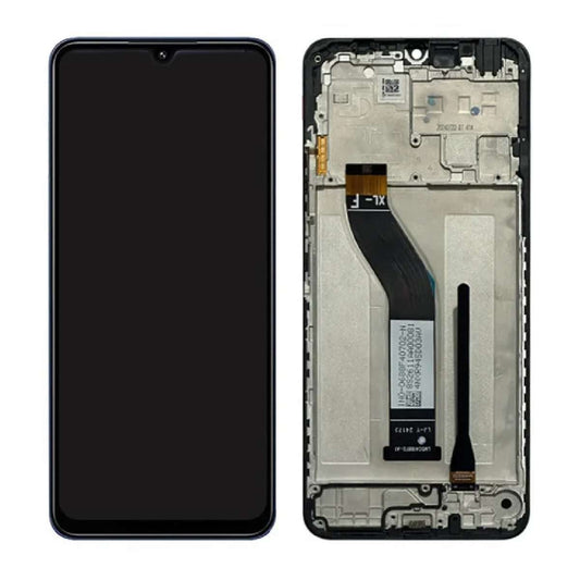 LCD Complete Frame Xiaomi Redmi 14C 4G / Poco C75 4G black OEM