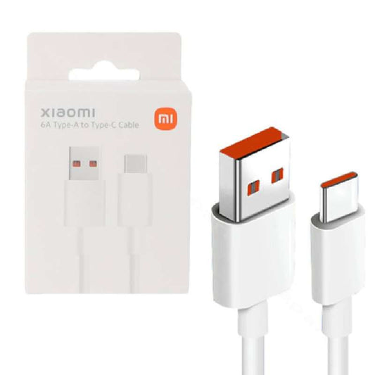 Кабель USB – USB-C Xiaomi 6А 120W 1м белый