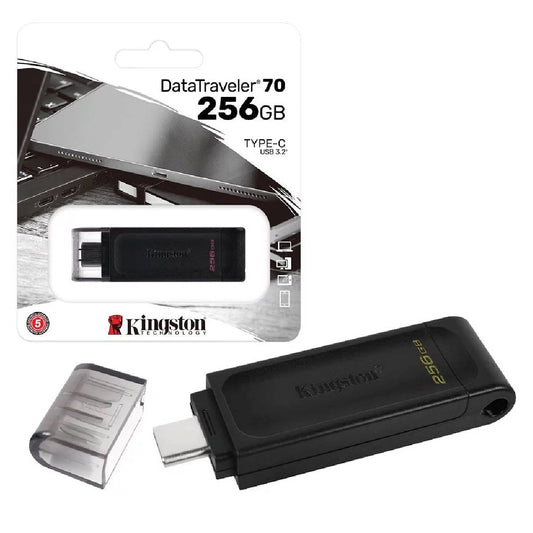 Pen Drive Kingston USB-C 3.2 256GB black