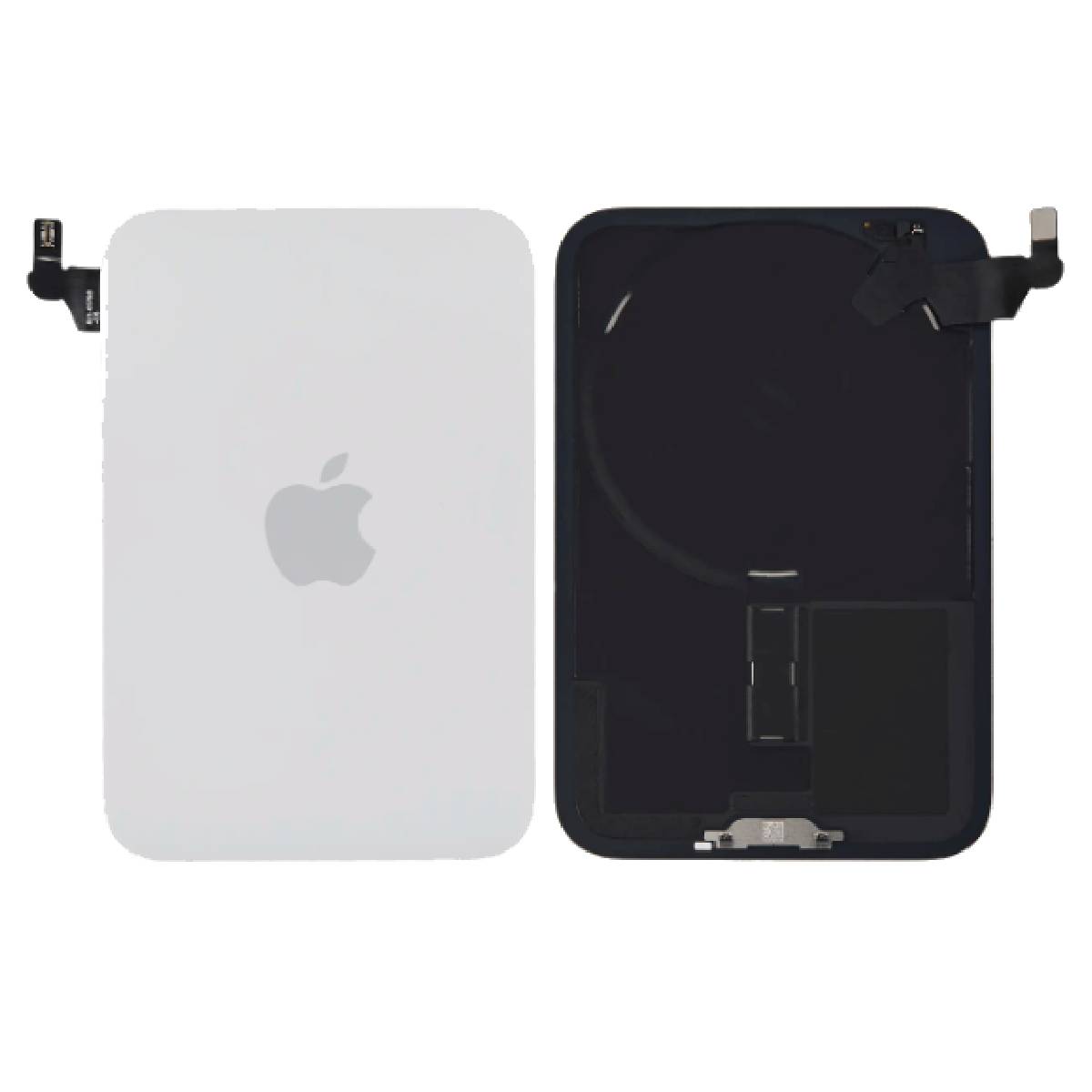 Back Battery Cover Glass Magsafe NFC Apple iPhone 17 Pro Max silver