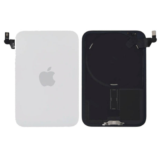 Back Battery Cover Glass Magsafe NFC Apple iPhone 17 Pro Max silver