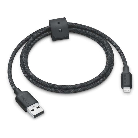 Кабель USB — Lightning, 1 м, черный