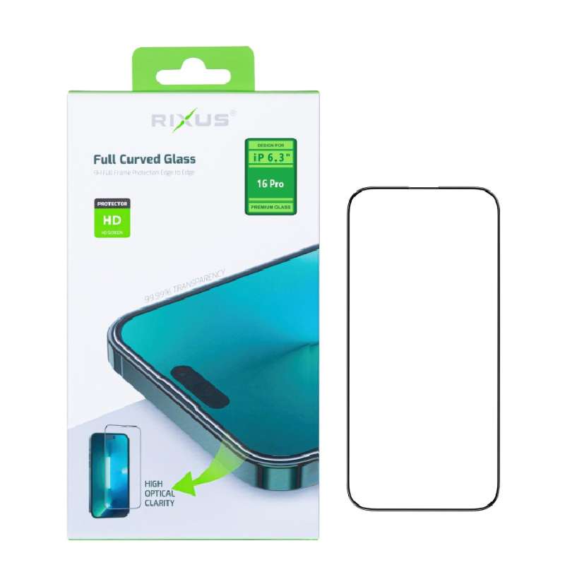 Tempered Glass Rixus Apple iPhone 16 Pro