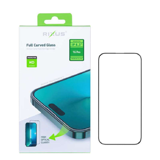 Tempered Glass Rixus Apple iPhone 16 Pro