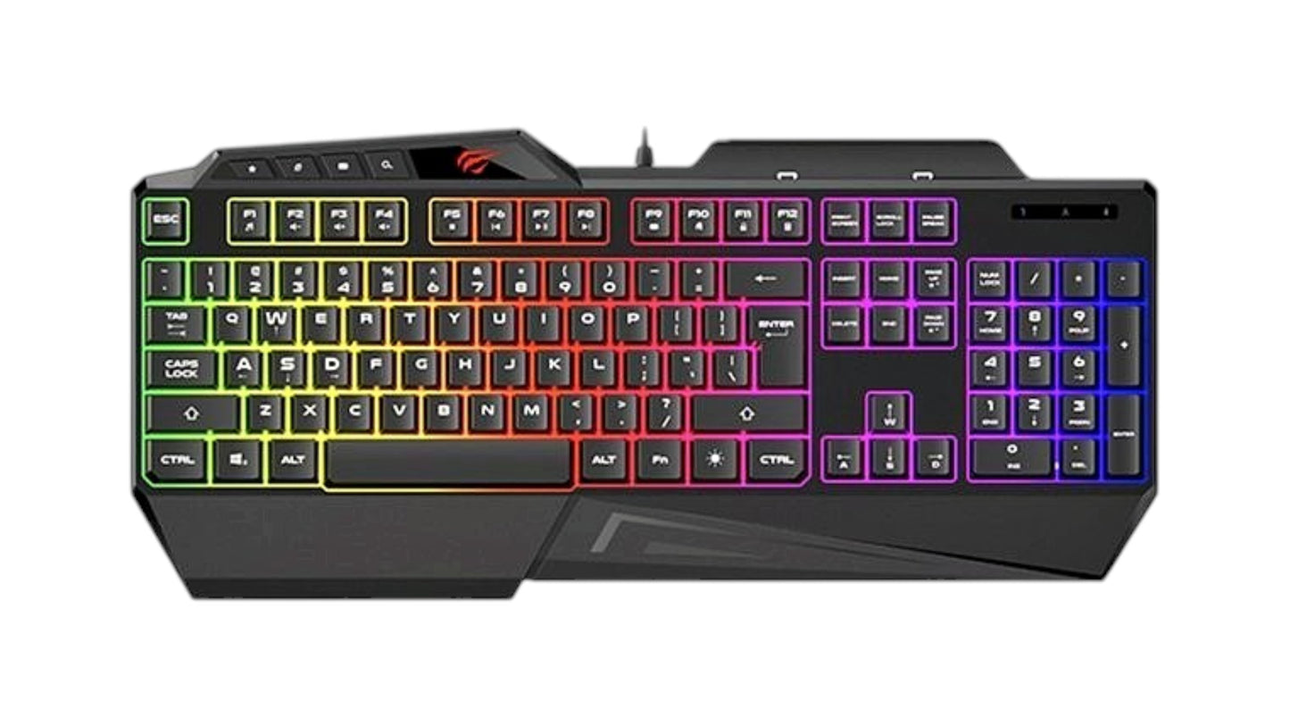 Gaming Keyboard Wired Havit KB488L US Layout black