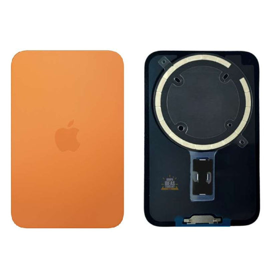 Back Battery Cover Glass Magsafe NFC Apple iPhone 17 Pro orange OEM