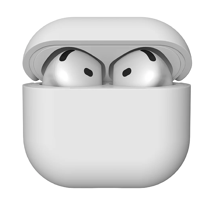 Silicone Case Apple AirPods 4th and 5th Gen white