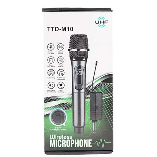 Microphone UHF Wireless TTD-M10
