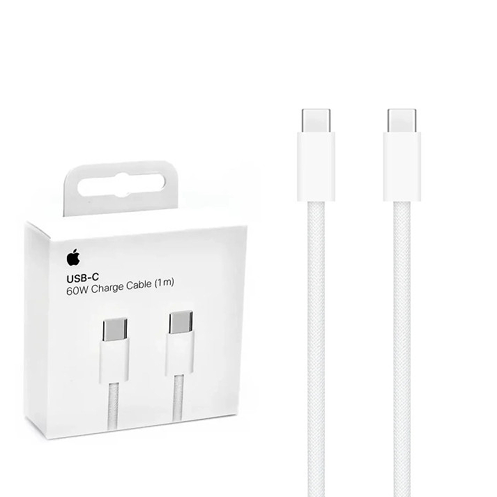 Καλώδιο USB-C σε USB-C Apple 60W 1m λευκό