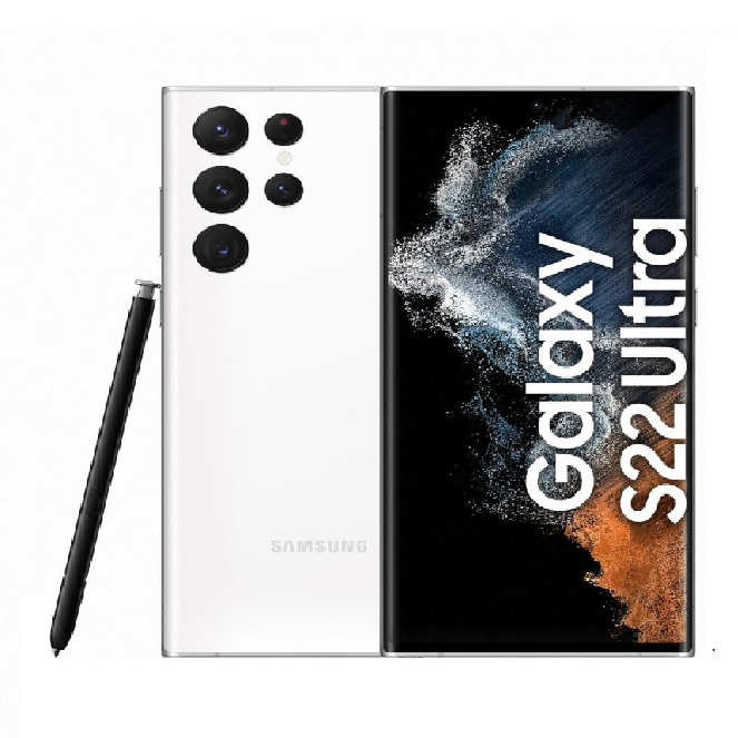 Mobile Samsung S22 Ultra  5G 12/256GB white  (Grade A+) Pre Owned