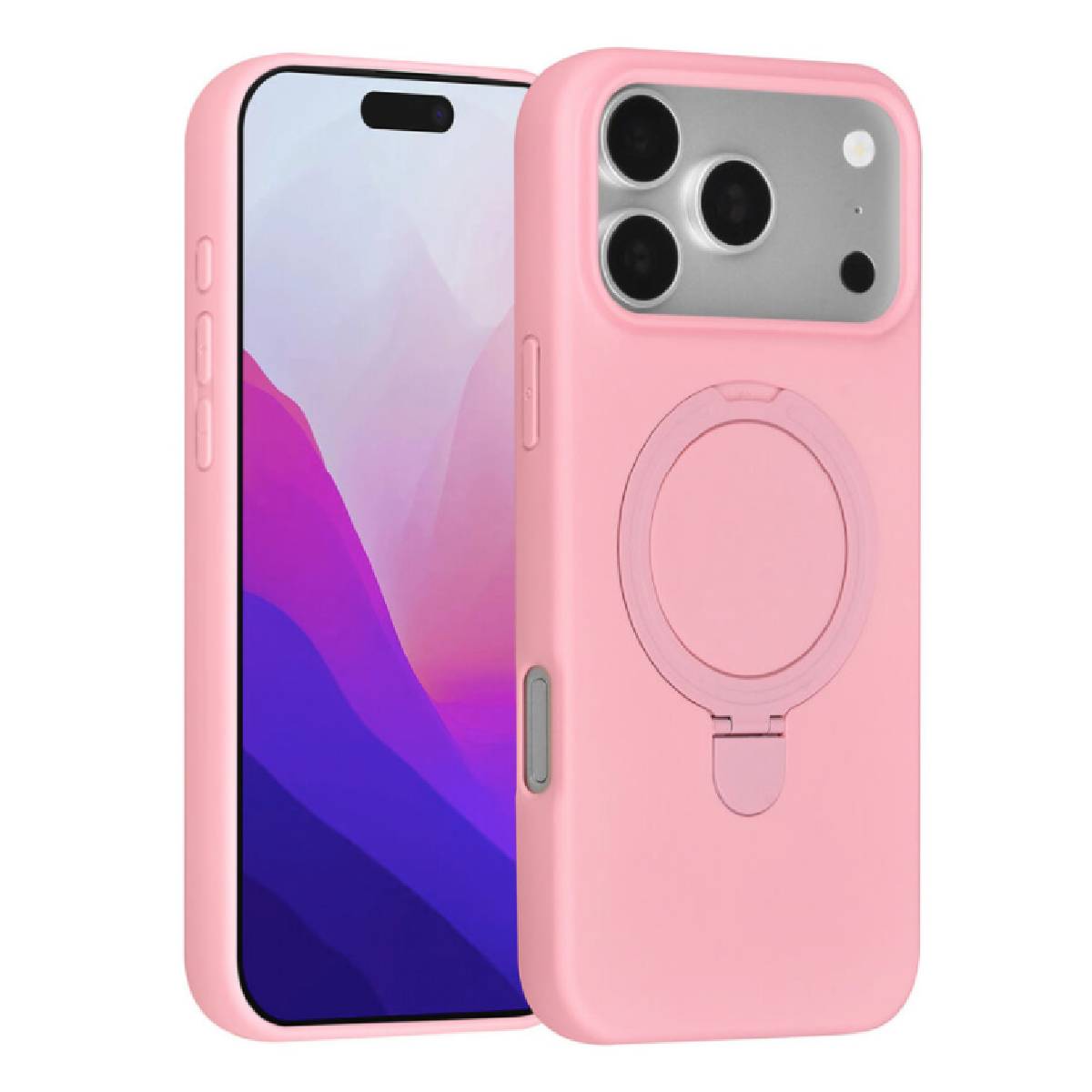 Back Case Magsafe Stand TPU Apple iPhone 18 Pro Max pink