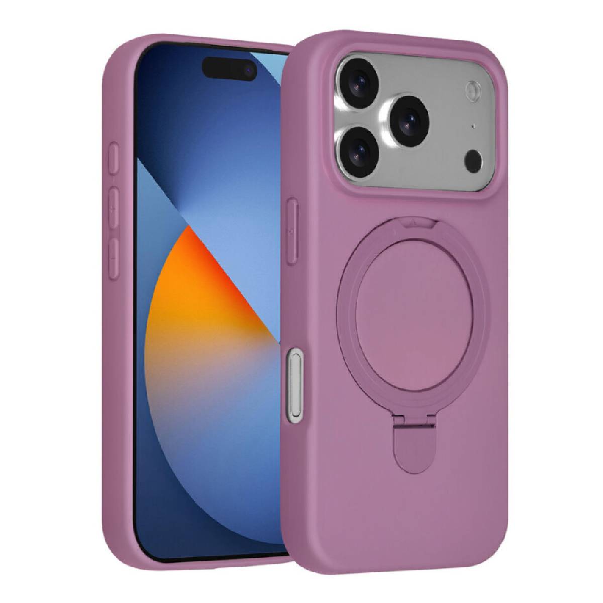 Back Case Magsafe Stand TPU Apple iPhone 18 Pro sunset purple